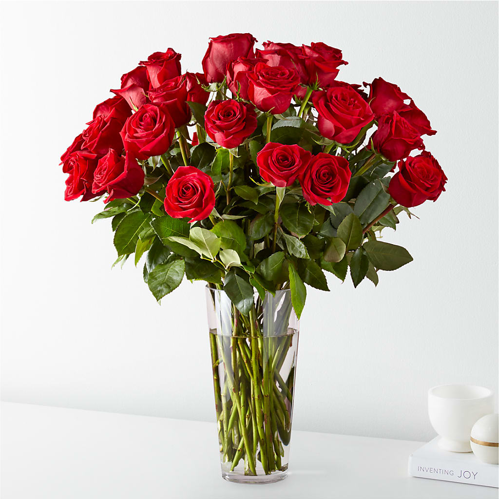 Long Stem Red Rose Bouquet – Flowers By Monica Kelly, Sebastian FL