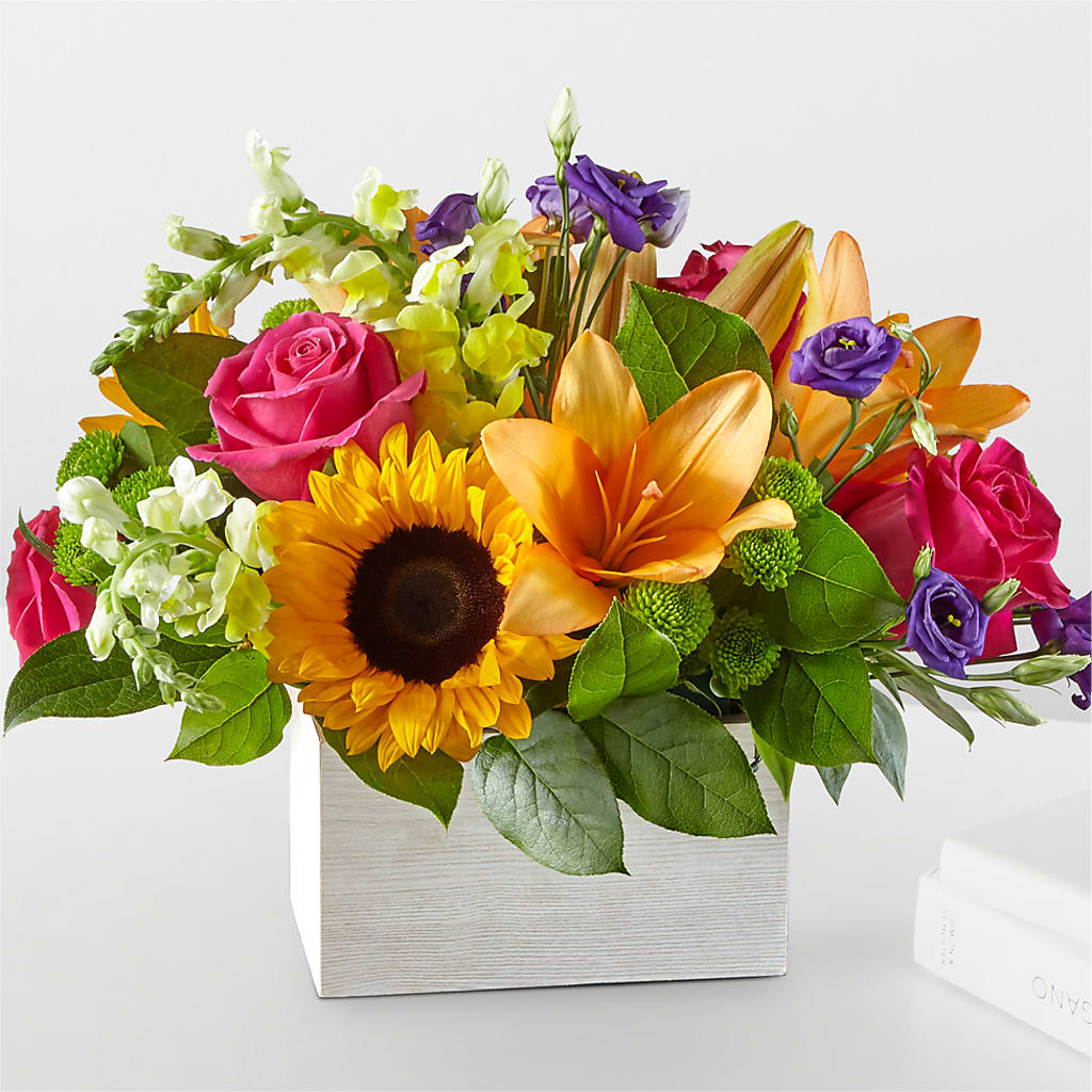 Best Day Box Bouquet – Flowers By Monica Kelly, Sebastian FL