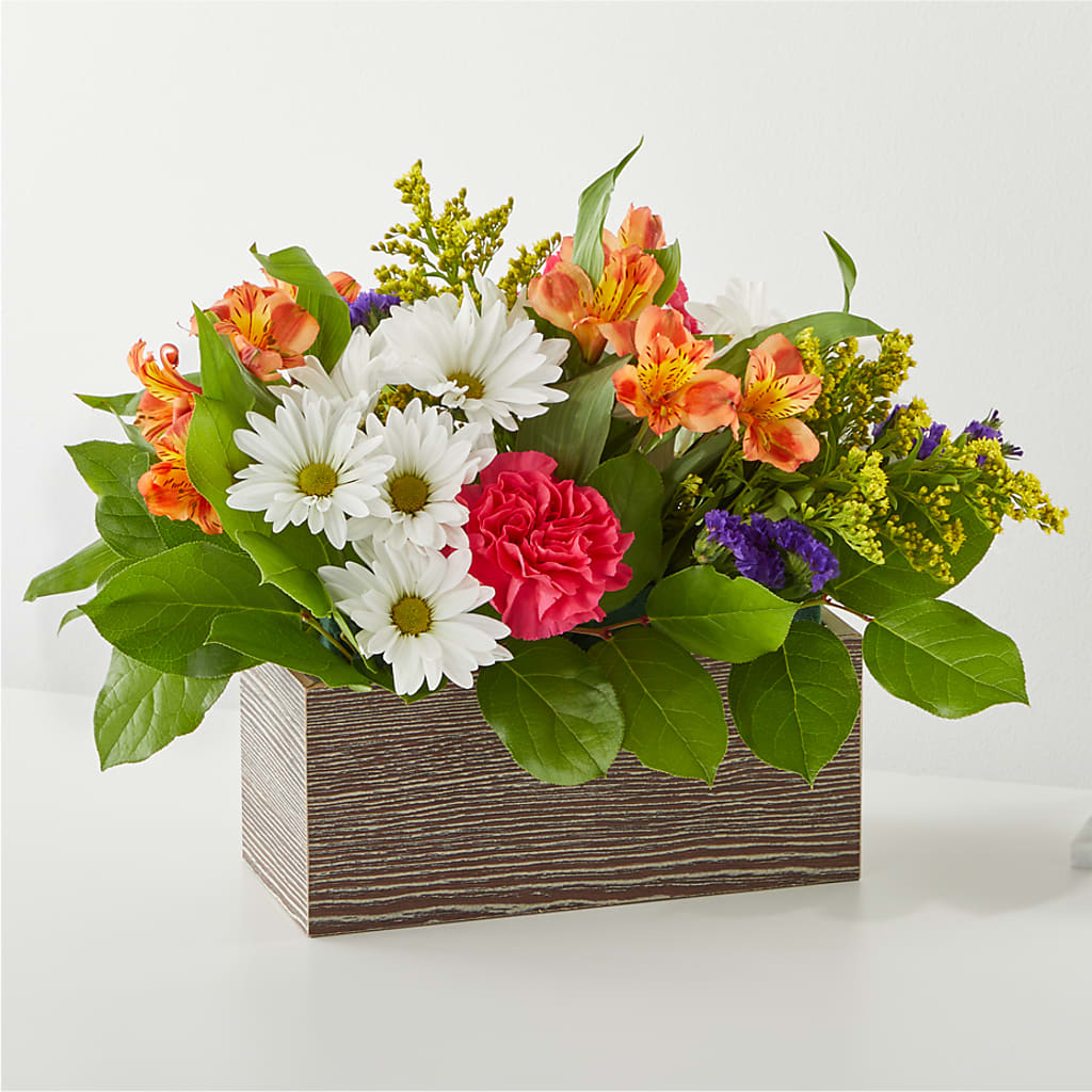 Oopsie Daisy Box Bouquet – Flowers By Monica Kelly, Sebastian FL