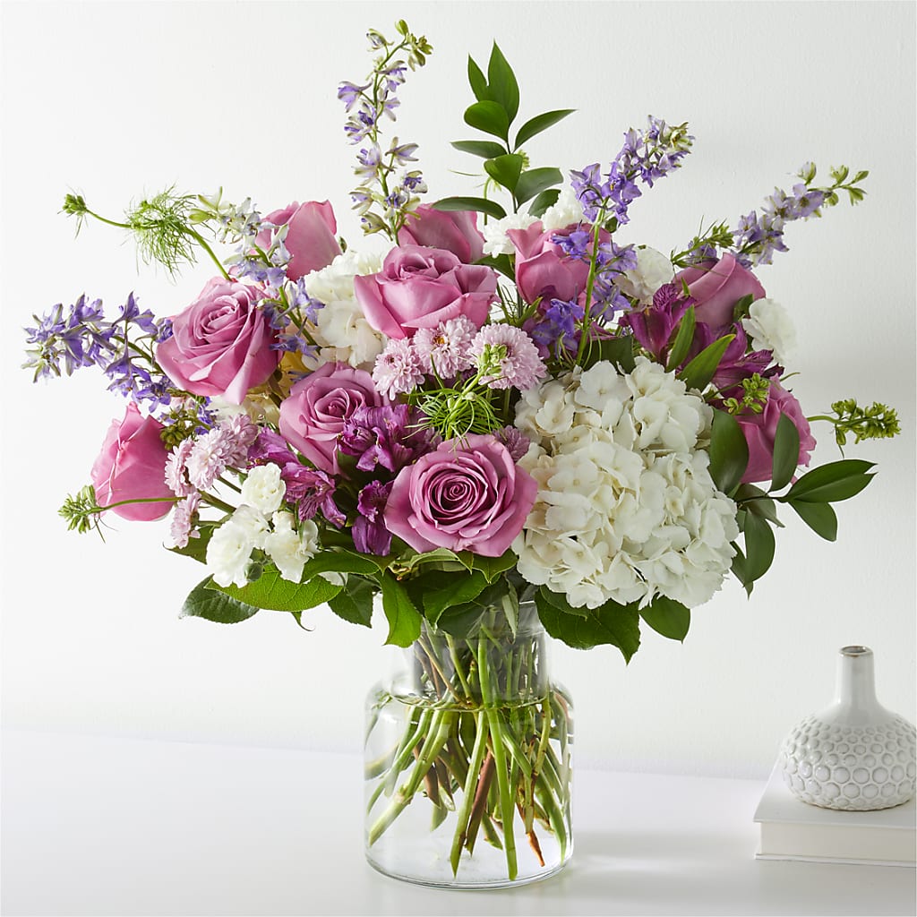 Violet Caress Bouquet – Flowers By Monica Kelly, Sebastian FL