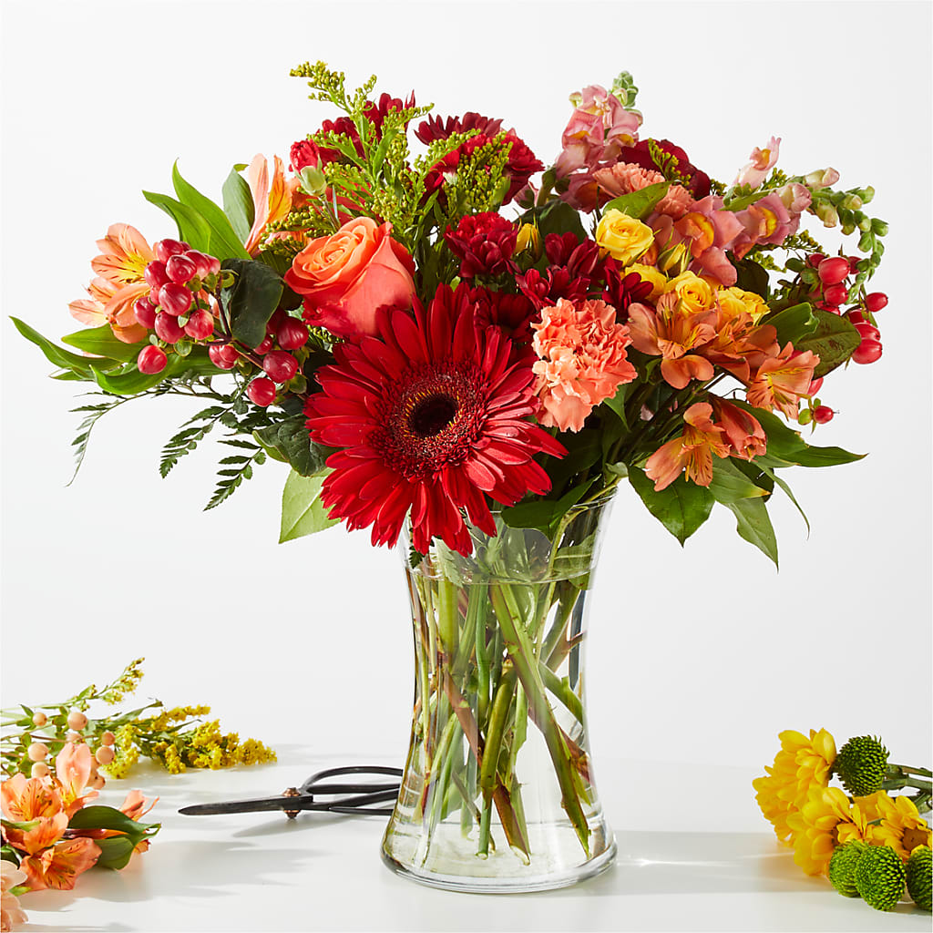 Fall Delight – A Florist Original – Flowers By Monica Kelly, Sebastian FL