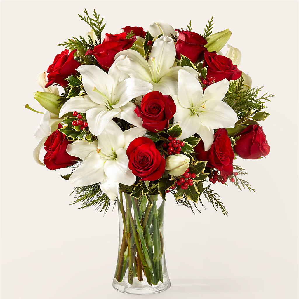 Sparkling Snowflakes Bouquet – Flowers By Monica Kelly, Sebastian FL