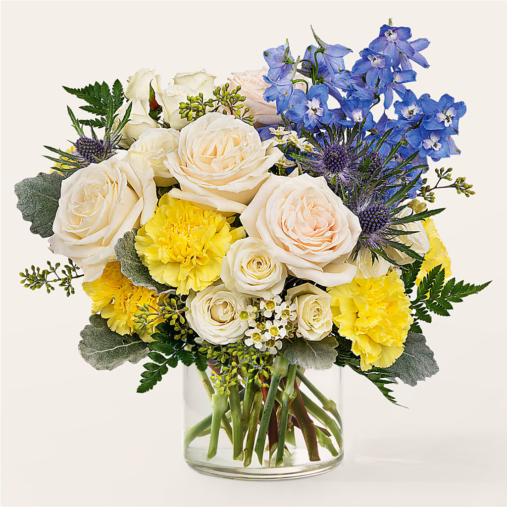 Lemon Sorbet Bouquet – Flowers By Monica Kelly, Sebastian FL