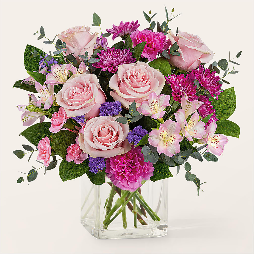 Rosy Radiance Bouquet – Flowers By Monica Kelly, Sebastian FL