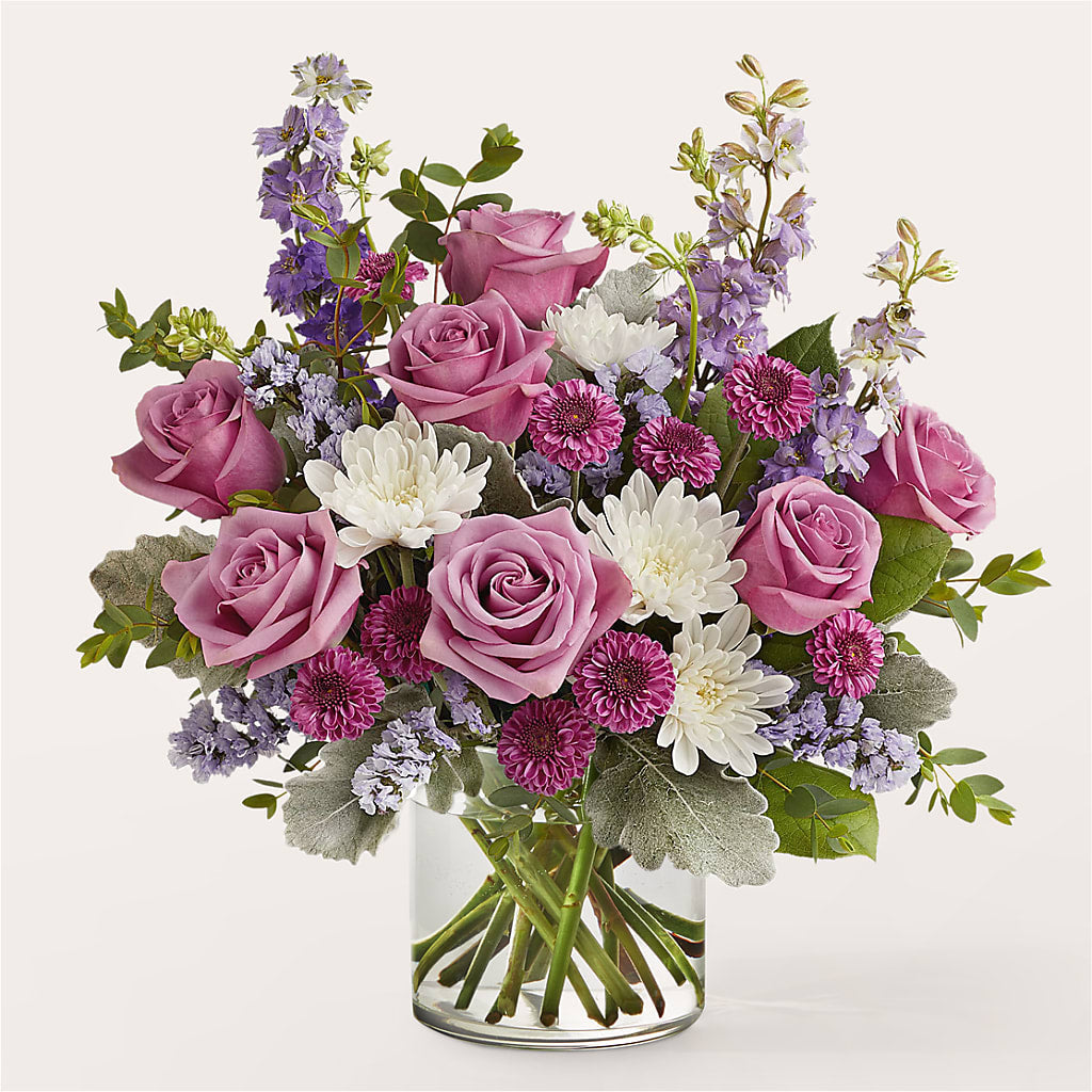 Violet Frost Bouquet – Flowers By Monica Kelly, Sebastian FL