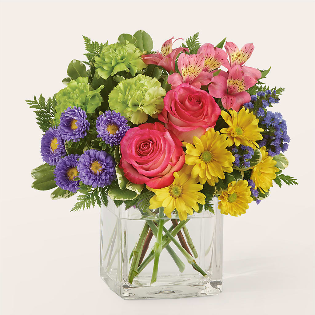 Candy Jar Bouquet – Flowers By Monica Kelly, Sebastian FL