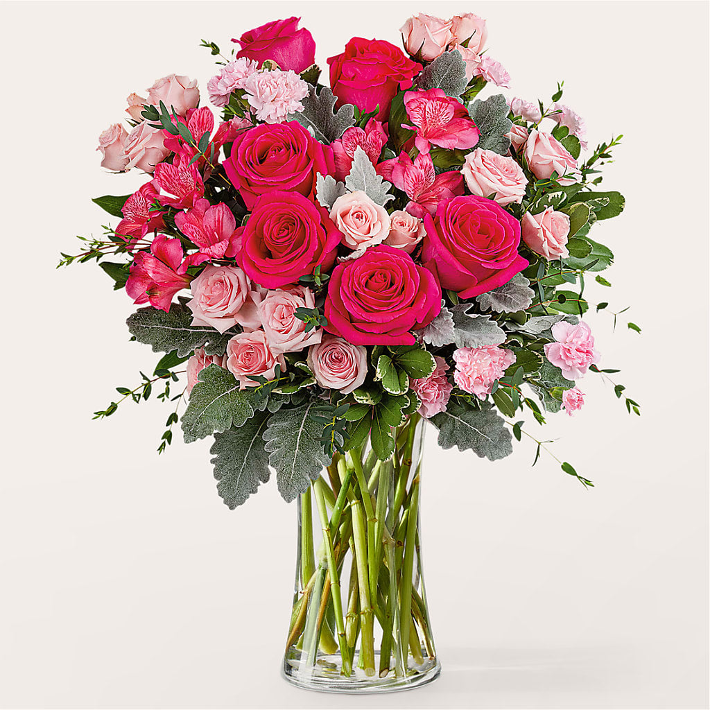 Tickled Pink Bouquet – Flowers By Monica Kelly, Sebastian FL