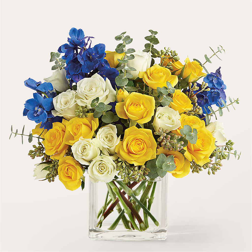 Sparkling Citrine Bouquet – Flowers By Monica Kelly, Sebastian FL