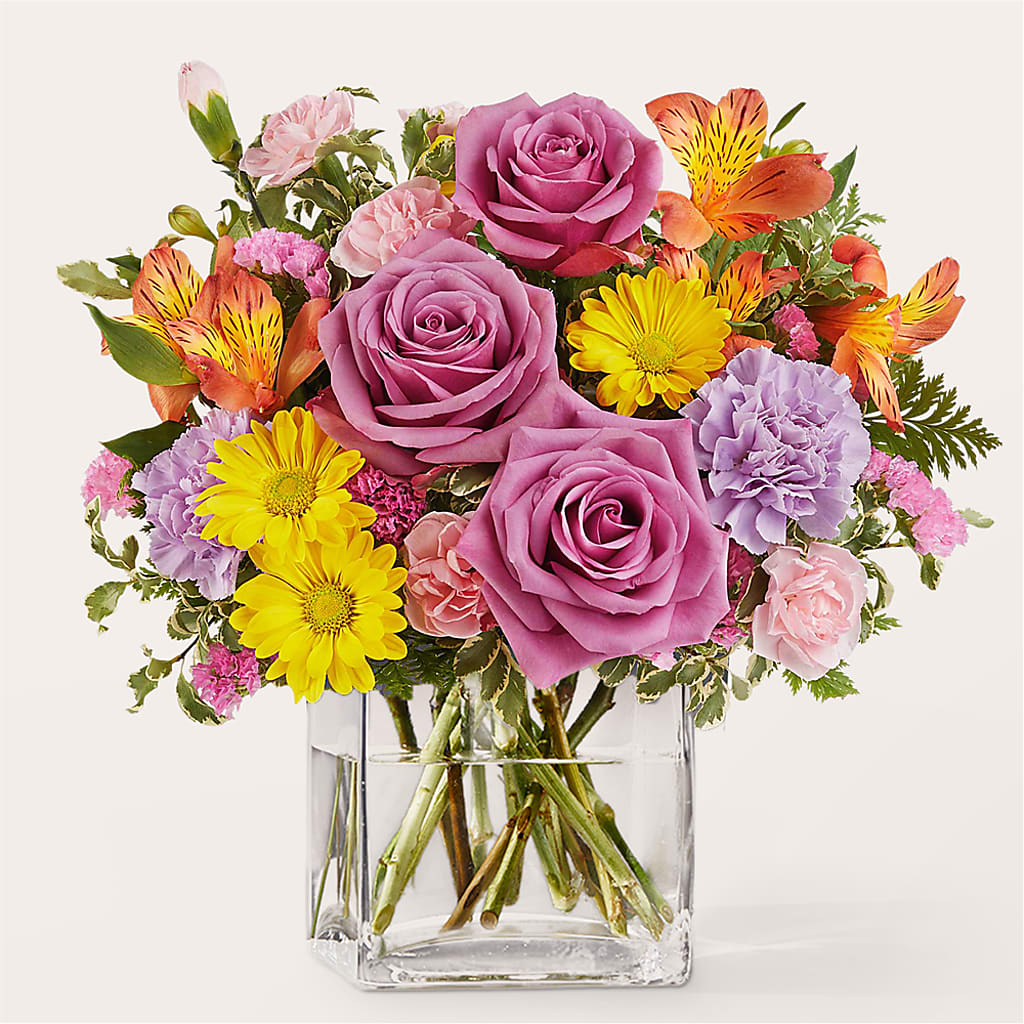 Shades of Happiness Bouquet – Flowers By Monica Kelly, Sebastian FL