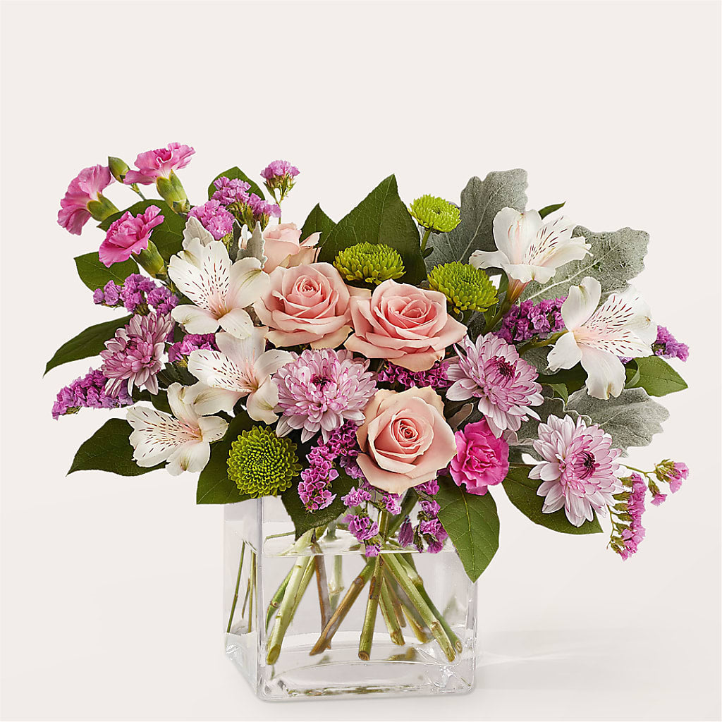 Pink Suede Bouquet – Flowers By Monica Kelly, Sebastian FL