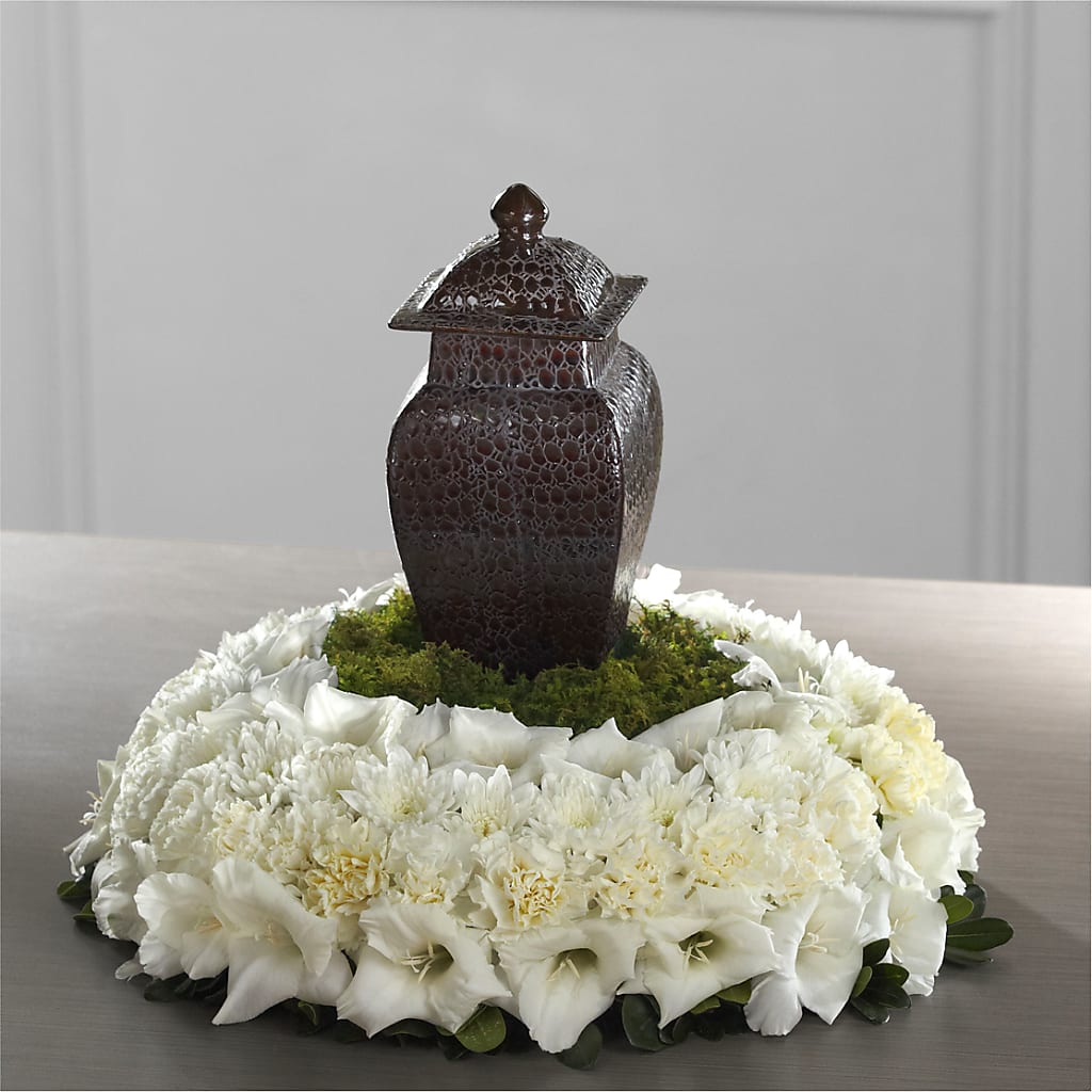Encircling Grace Arrangement – Flowers By Monica Kelly, Sebastian FL
