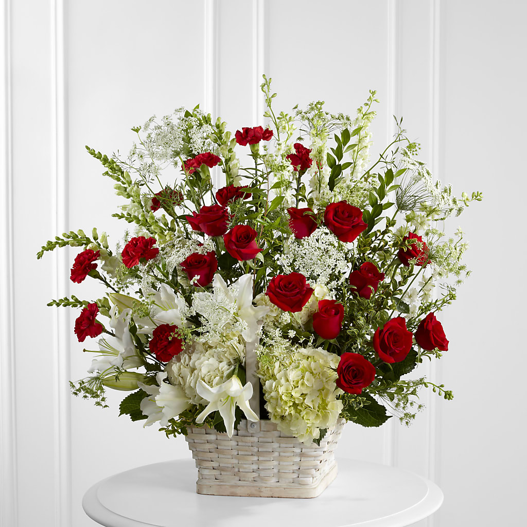 In Loving Memory Arrangement – Flowers By Monica Kelly, Sebastian FL