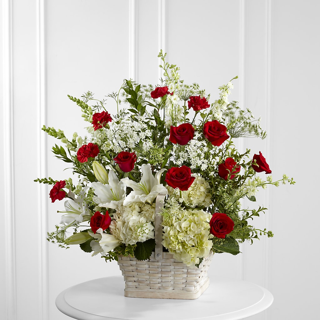 In Loving Memory Arrangement – Flowers By Monica Kelly, Sebastian FL