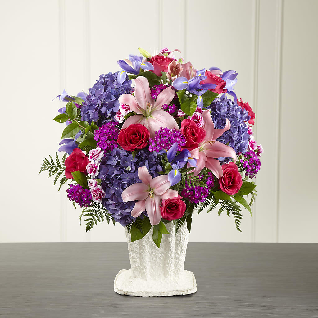 We Fondly Remember Arrangement – Flowers By Monica Kelly, Sebastian FL