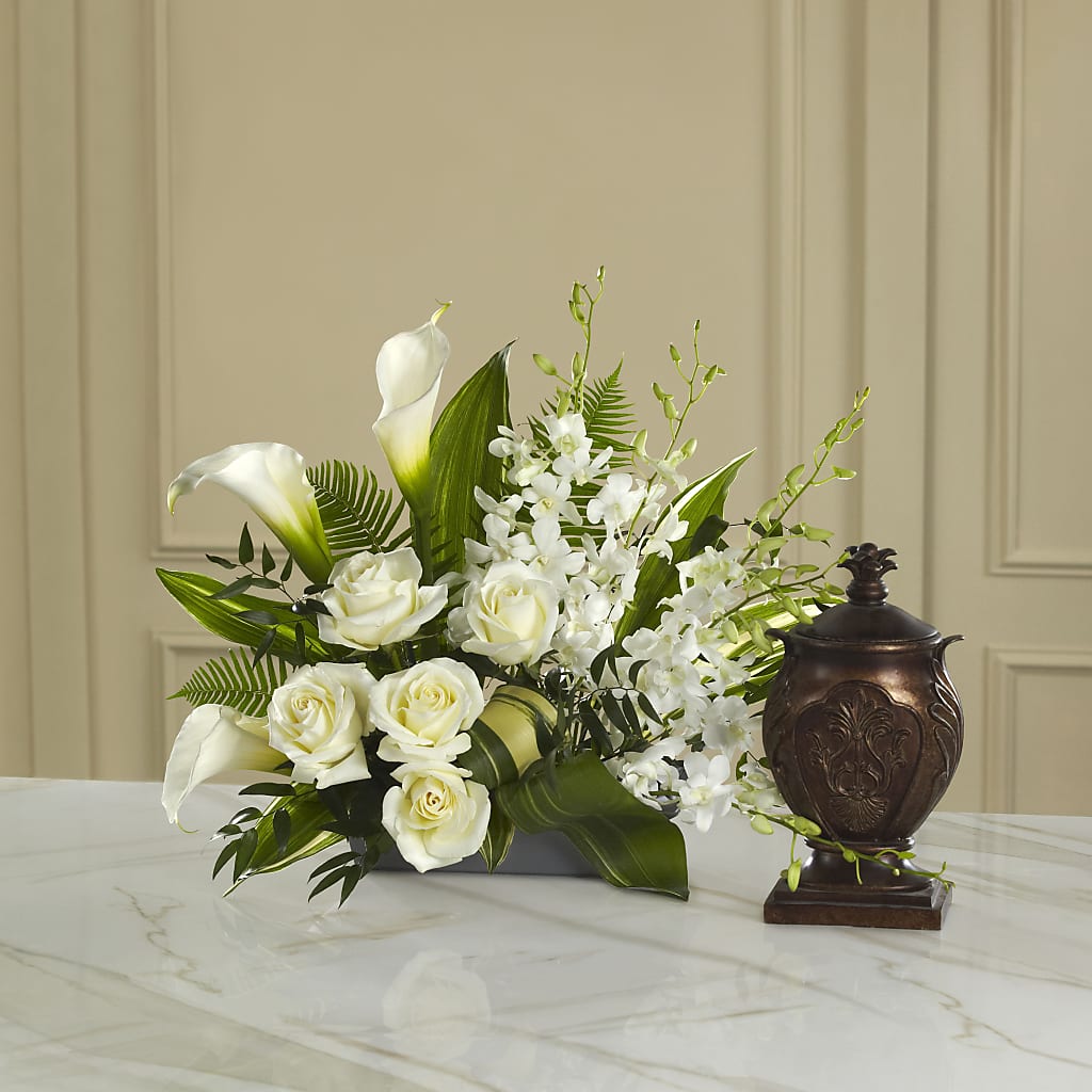 At Peace Arrangement – Flowers By Monica Kelly, Sebastian FL