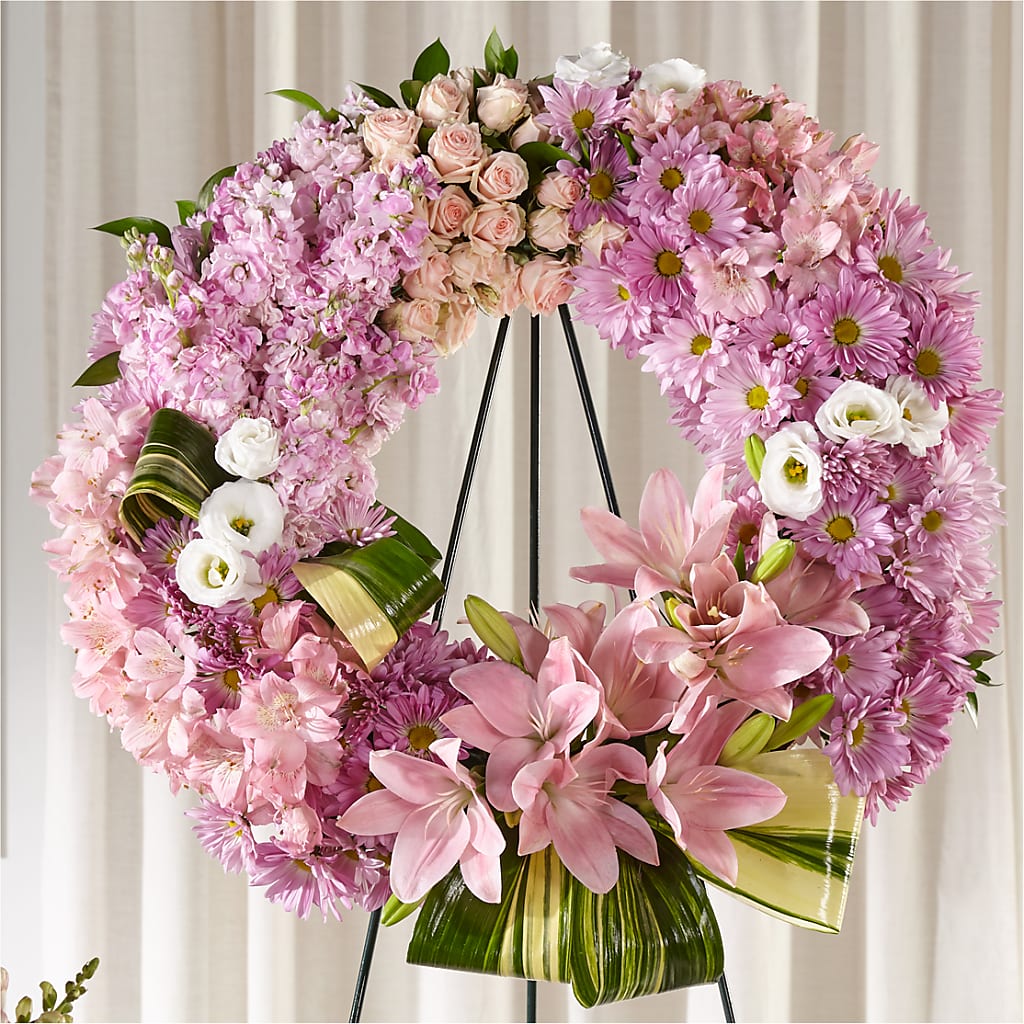 Gift of Warmth Wreath – Flowers By Monica Kelly, Sebastian FL