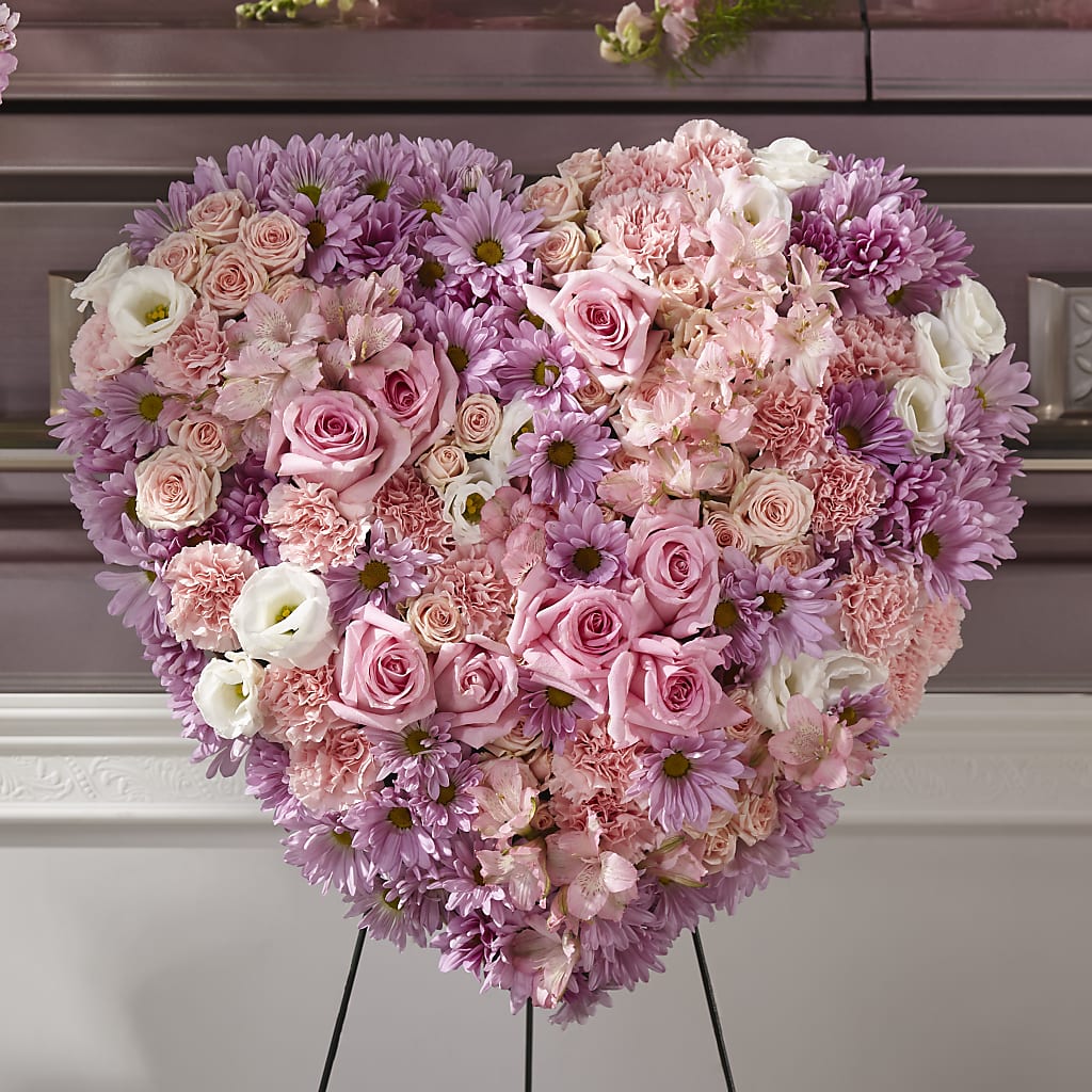 Heaven's Light Heart – Flowers By Monica Kelly, Sebastian FL