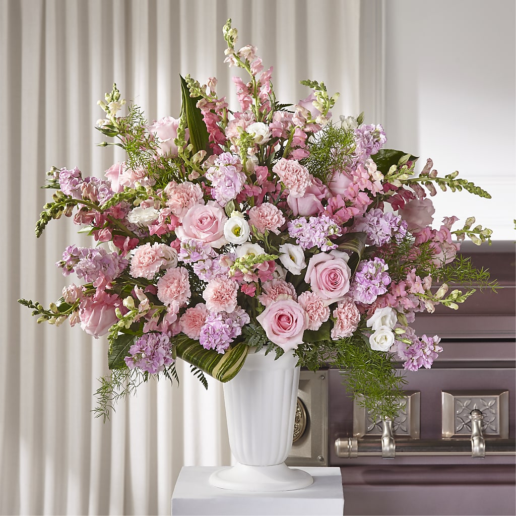 Divine Comfort Arrangement – Flowers By Monica Kelly, Sebastian FL
