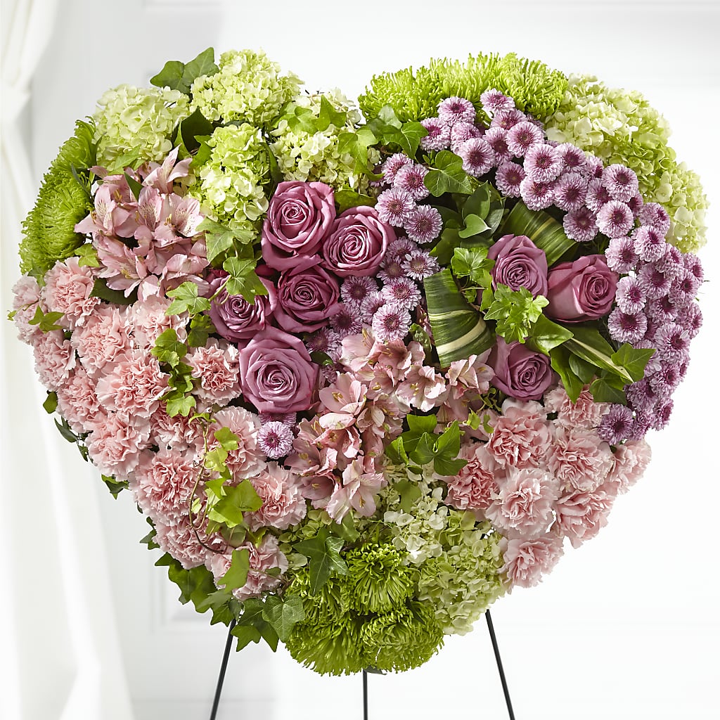 Heartwarming Standing Heart – Flowers By Monica Kelly, Sebastian FL