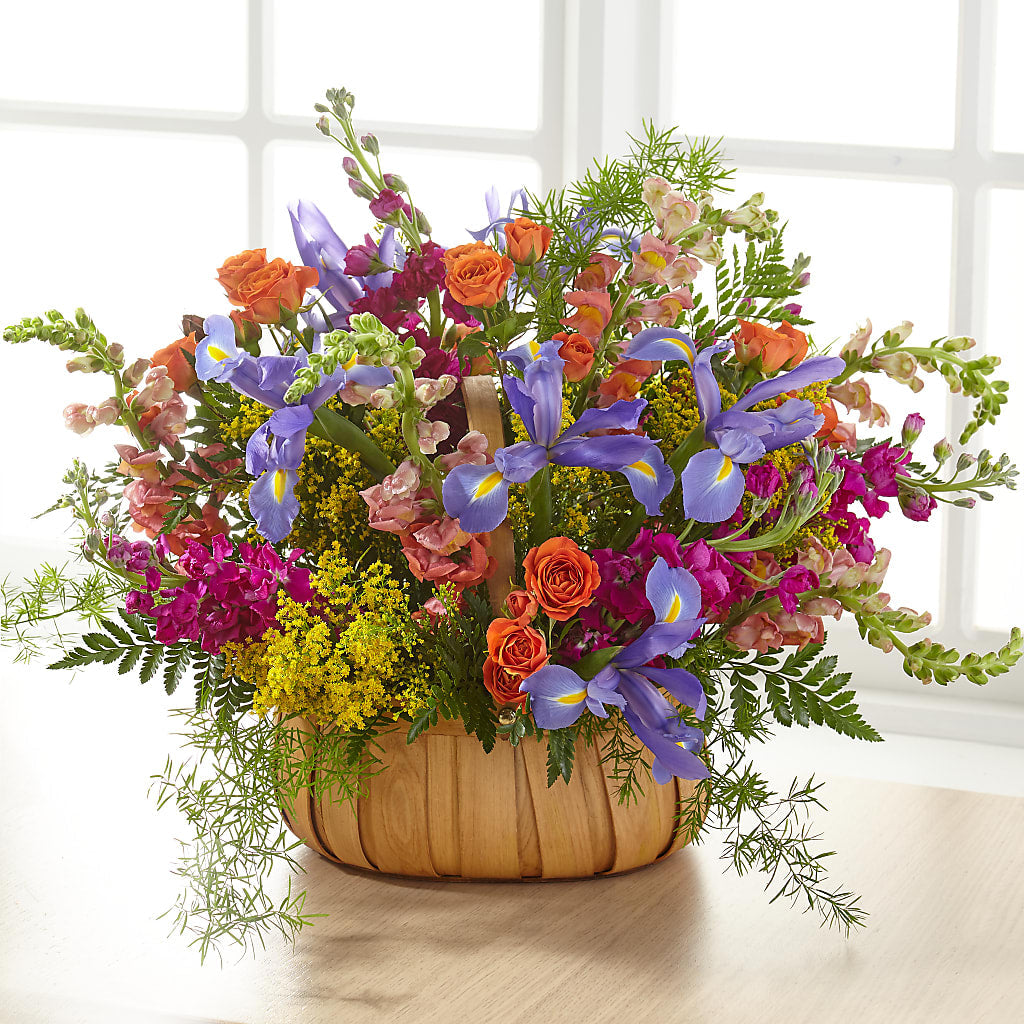 Garden of Life Basket – Flowers By Monica Kelly, Sebastian FL
