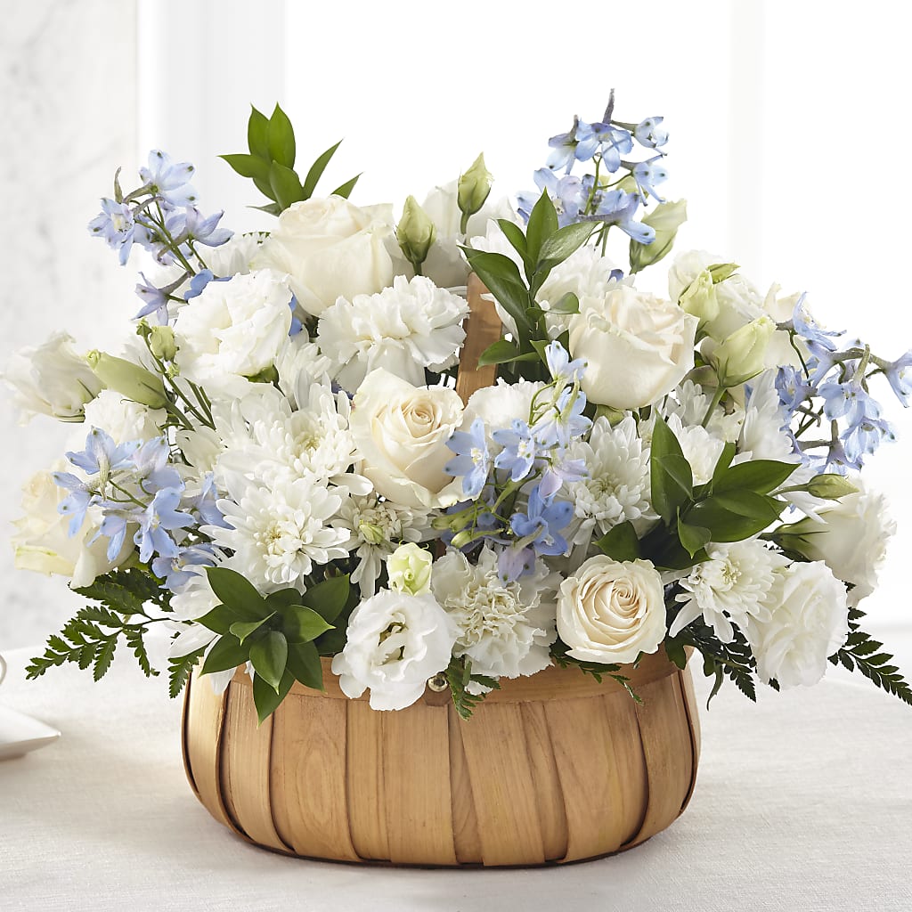 Sincerely Heartfelt Basket – Flowers By Monica Kelly, Sebastian FL