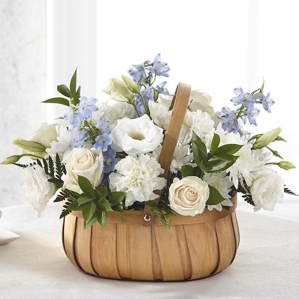 Sincerely Heartfelt Basket – Flowers By Monica Kelly, Sebastian FL