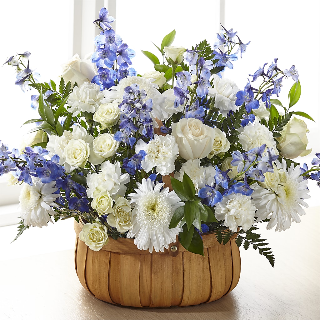 Harmony & Grace Basket – Flowers By Monica Kelly, Sebastian FL