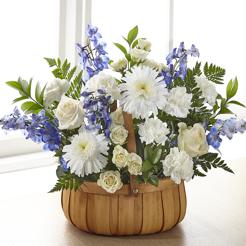 Harmony & Grace Basket – Flowers By Monica Kelly, Sebastian FL