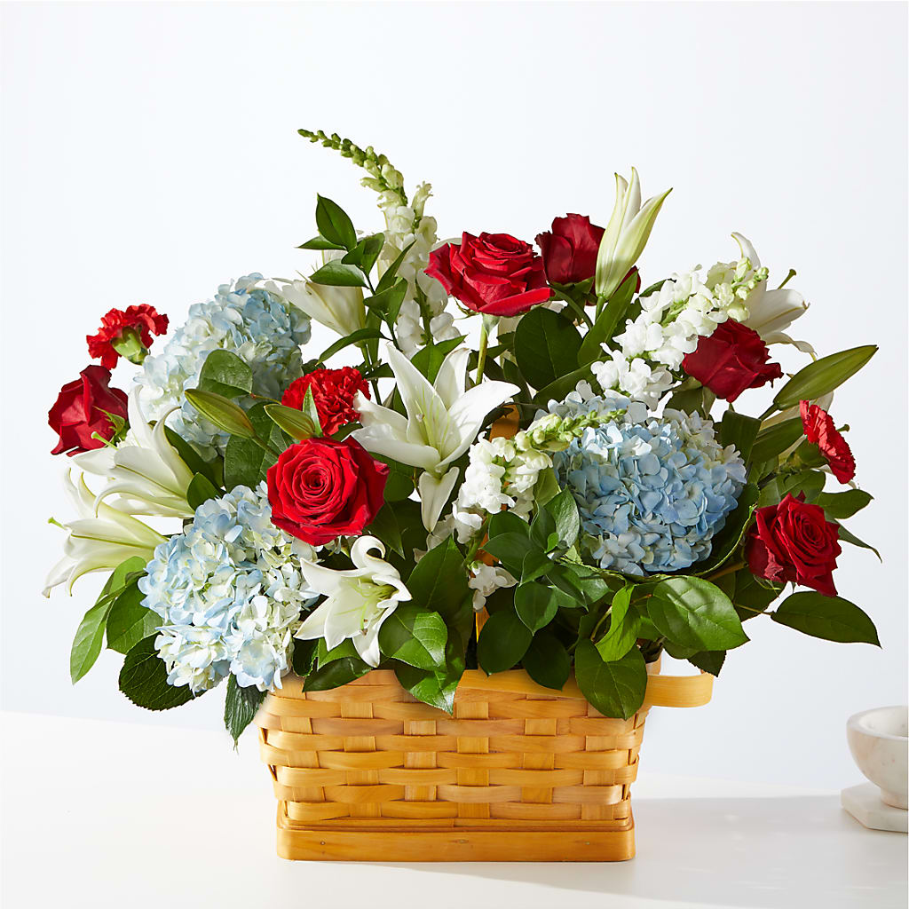 Greater Glory Basket – Flowers By Monica Kelly, Sebastian FL