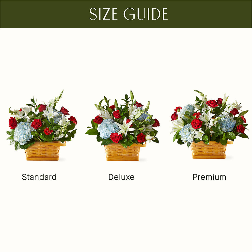 Greater Glory Basket – Flowers By Monica Kelly, Sebastian FL