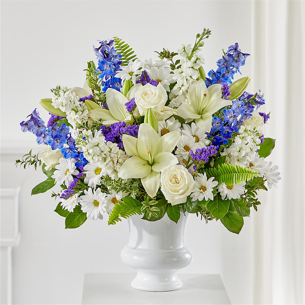 Expressions of Hope Urn Arrangement – Flowers By Monica Kelly, Sebastian FL