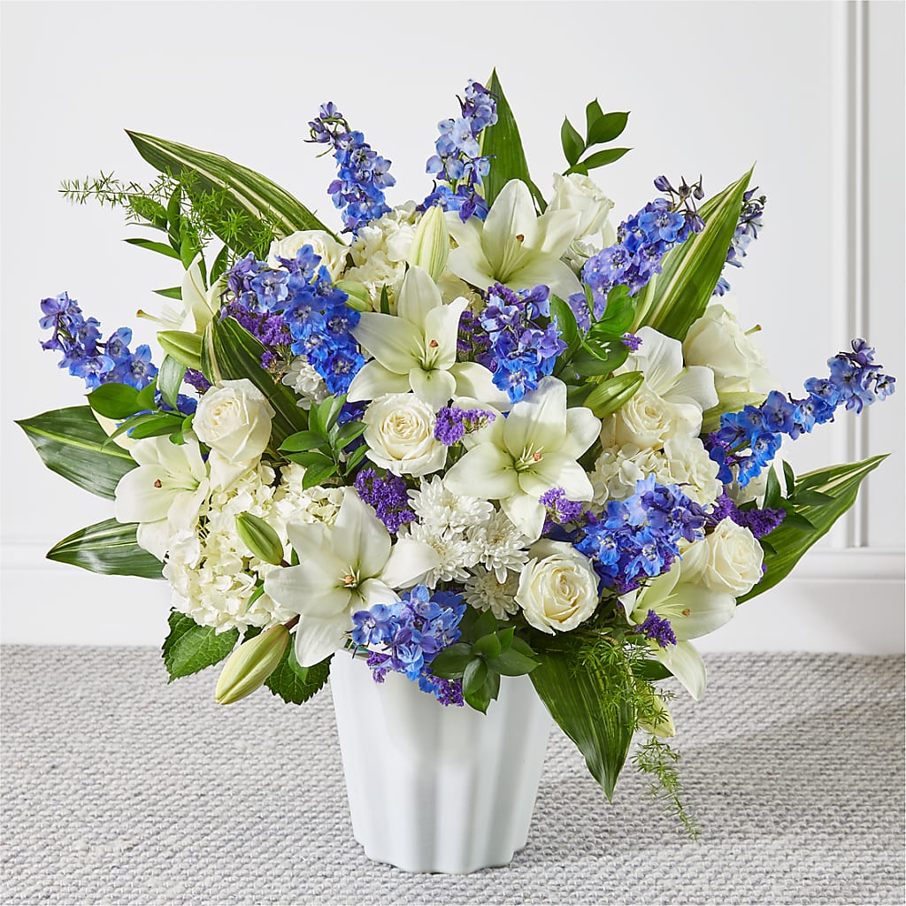 Take Comfort Floor Basket – Flowers By Monica Kelly, Sebastian FL