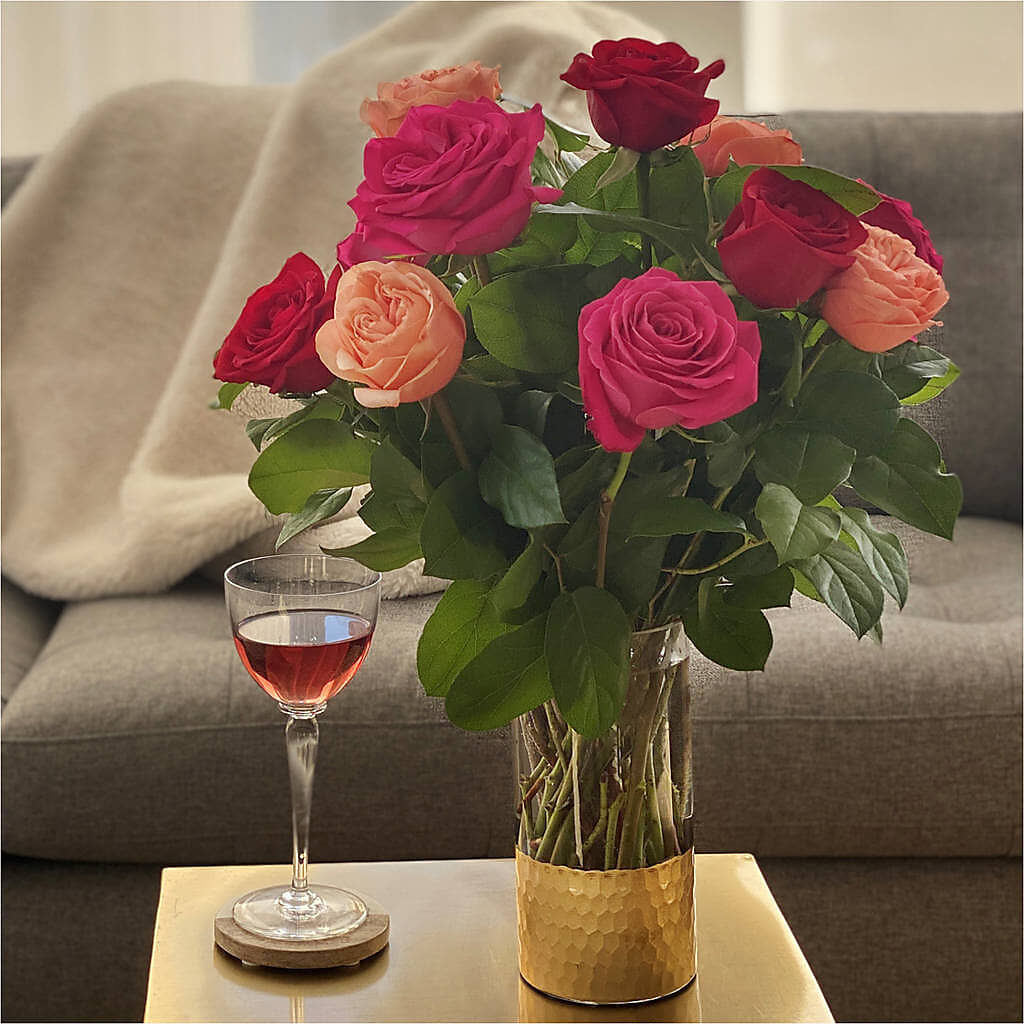 Ever After Rose Bouquet – Flowers By Monica Kelly, Sebastian FL