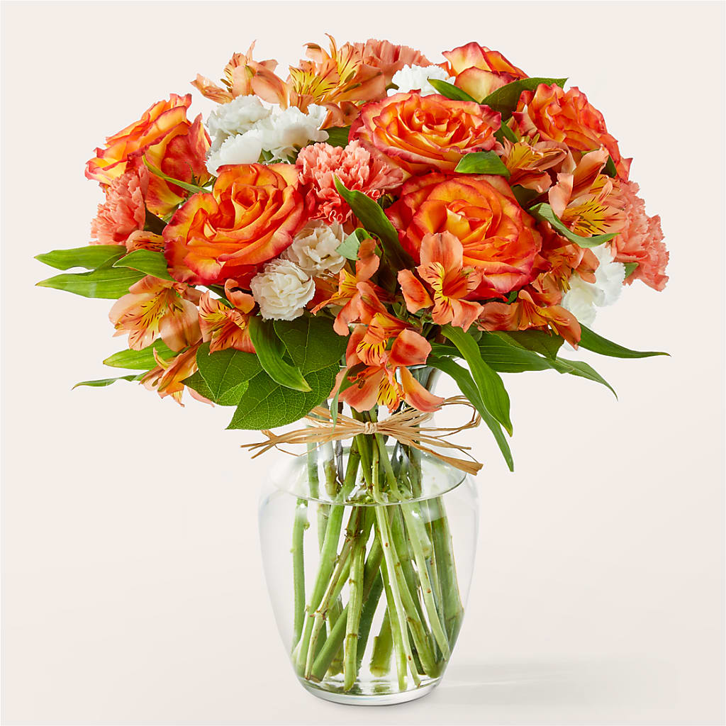 Apricot Glow Bouquet – Flowers By Monica Kelly, Sebastian FL