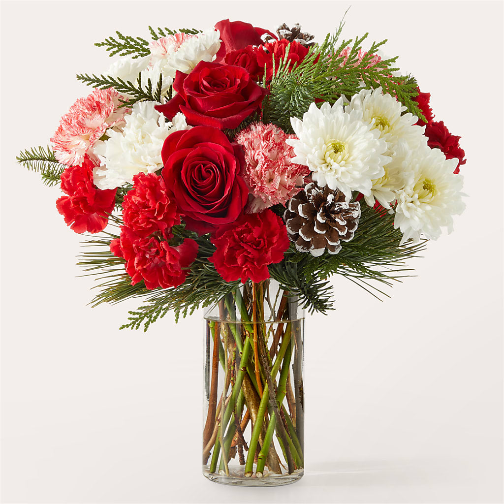Candy Cane Lane Bouquet – Flowers By Monica Kelly, Sebastian FL