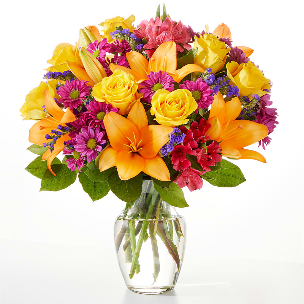 Colorful Visions Bouquet – Flowers By Monica Kelly, Sebastian FL