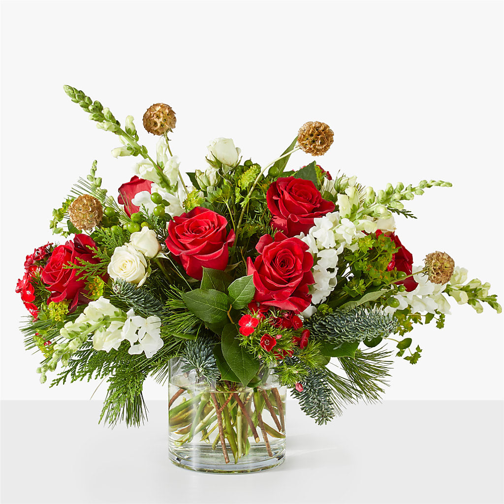 Deck the Halls Bouquet – Flowers By Monica Kelly, Sebastian FL