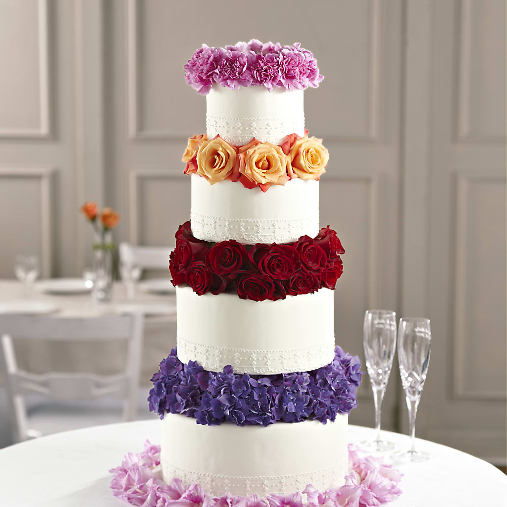 Infinite Love Cake Décor – Flowers By Monica Kelly, Sebastian FL