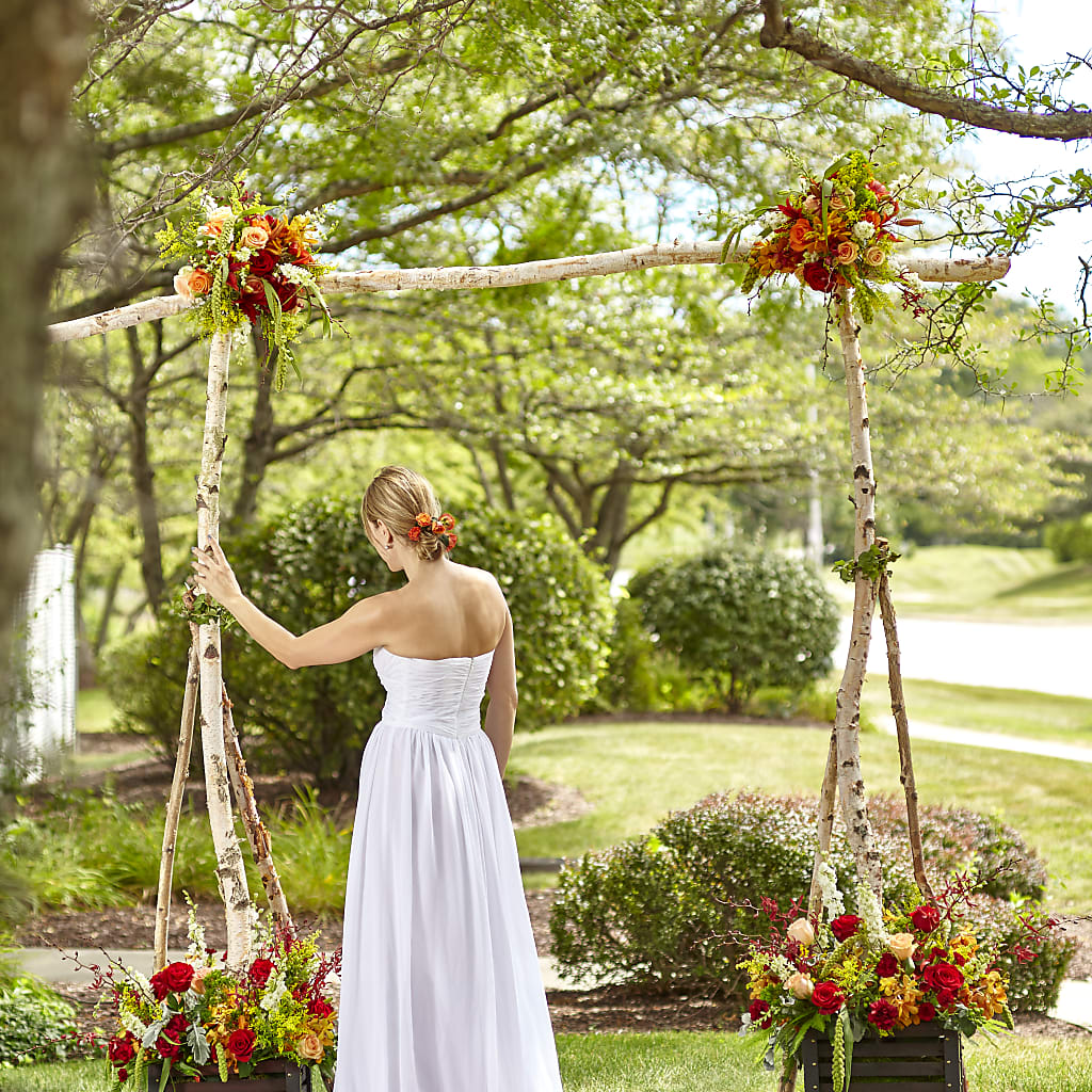 Arbor of Love Archway – Flowers By Monica Kelly, Sebastian FL