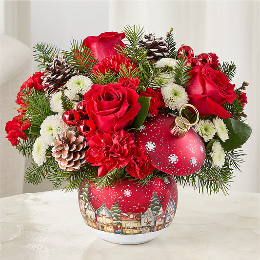 Christmas Carols Ornament –  Flowers By Monica Kelly, Sebastian FL