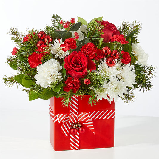 Presents Under the Tree Bouquet –  Flowers By Monica Kelly, Sebastian FL
