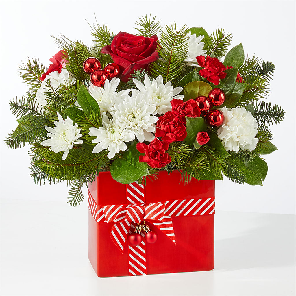 Presents Under the Tree Bouquet –  Flowers By Monica Kelly, Sebastian FL