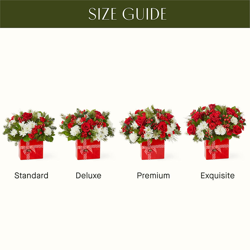 Presents Under the Tree Bouquet –  Flowers By Monica Kelly, Sebastian FL