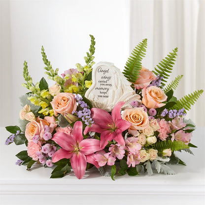 Gentle Light Arrangement –  Flowers By Monica Kelly, Sebastian FL