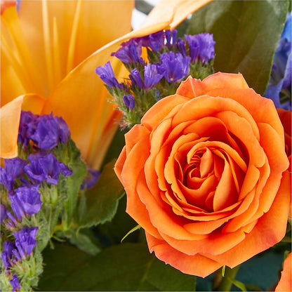 Radiant Citrus Box Bouquet –  Flowers By Monica Kelly, Sebastian FL