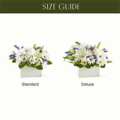 Beyond Blue Box Bouquet –  Flowers By Monica Kelly, Sebastian FL