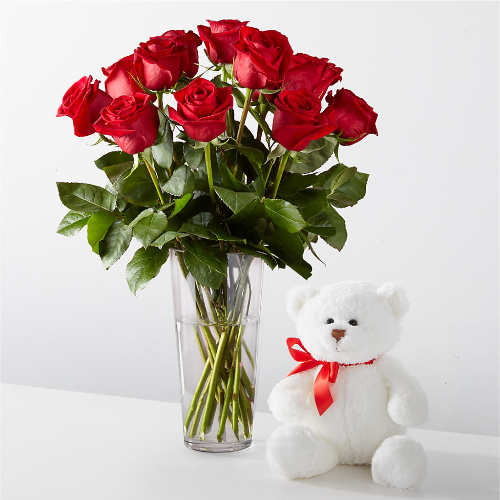 Romantic Long Stem Red Rose Bouquet Bundles –  Flowers By Monica Kelly, Sebastian FL