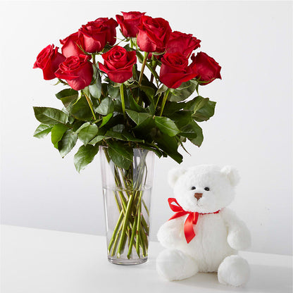 Romantic Long Stem Red Rose Bouquet Bundles –  Flowers By Monica Kelly, Sebastian FL