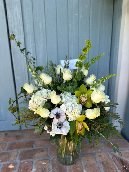 Simply sophisticated –  Flowers By Monica Kelly, Sebastian FL