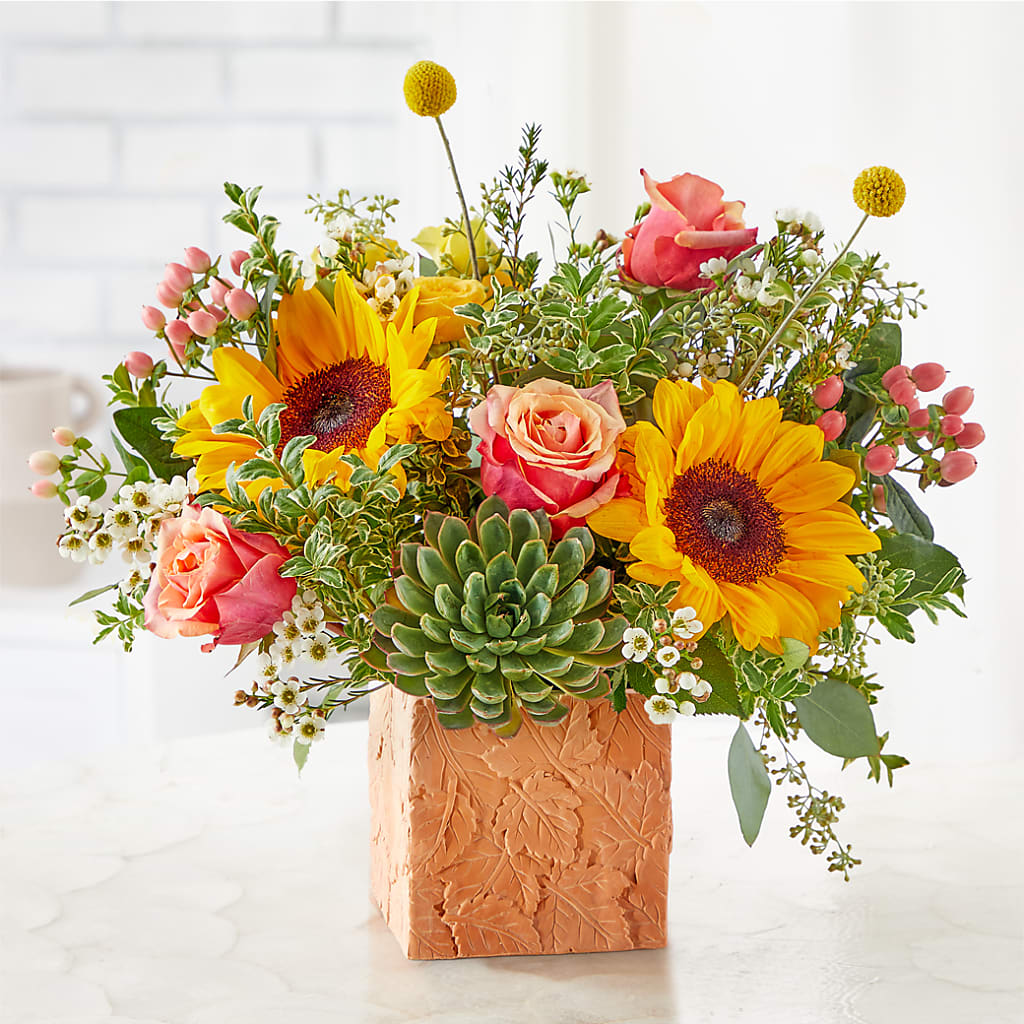 Sunflower Season Bouquet –  Flowers By Monica Kelly, Sebastian FL
